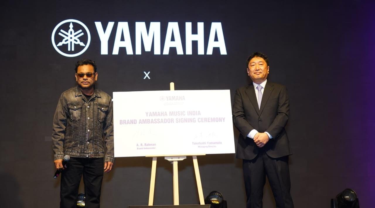 Ko Rahman Yamaha Music India Appoints A.R. Rahman as Brand Ambassador - Voice of ...